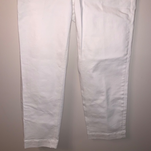 Everlane White Cropped Straight Regular Jeans 6 - Picture 6 of 8
